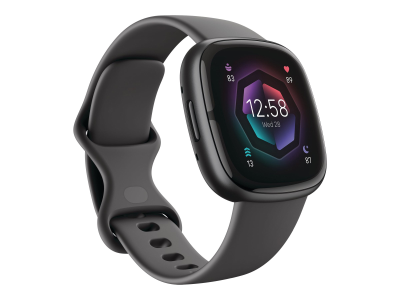 Fitbit Sense 2 Nero GPS [satellitare] (Fitbit Sense 2 - 40 mm - graphite - smart watch with band - graphite - wrist size: up to