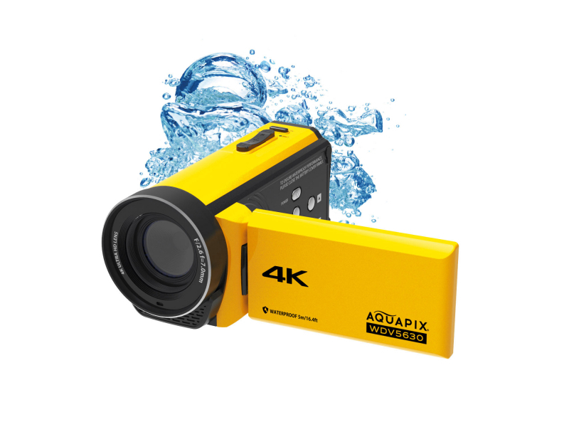 Easypix Aquapix WDV5630 Videocamera impermeabile (gialla)
