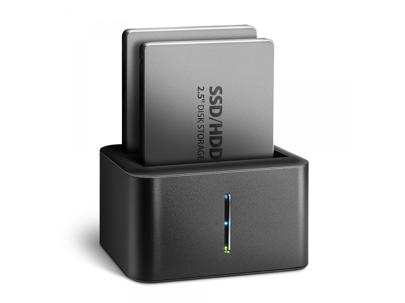 Axagon ADSA-D25 docking station per unitÃƒÆ’Ã‚Â  di archiviazione USB 3.2 Gen 1 [3.1 Gen 1] Type micro-B Nero (AXAGON