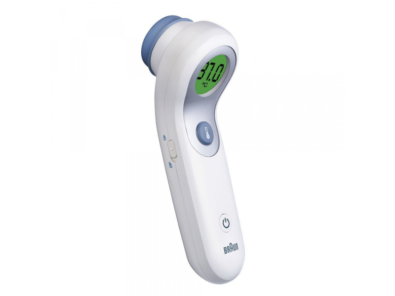 Braun BNT300WE termometro digitale per corpo Termometro a rilevamento remoto Bianco Fronte Pulsanti