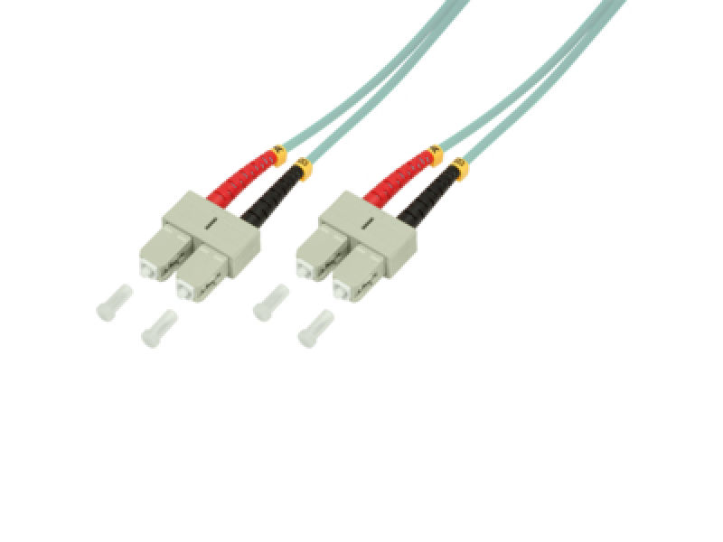 Cavo patch in fibra ottica Logilink 1M OM3 50/125 SC-SC FP3SC01