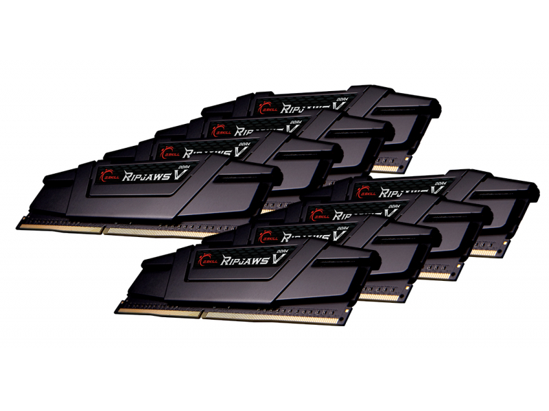G.Skill Ripjaws V DDR4 256 GB (8x32 GB) 3600 MHz F4-3600C18Q2-256GVK