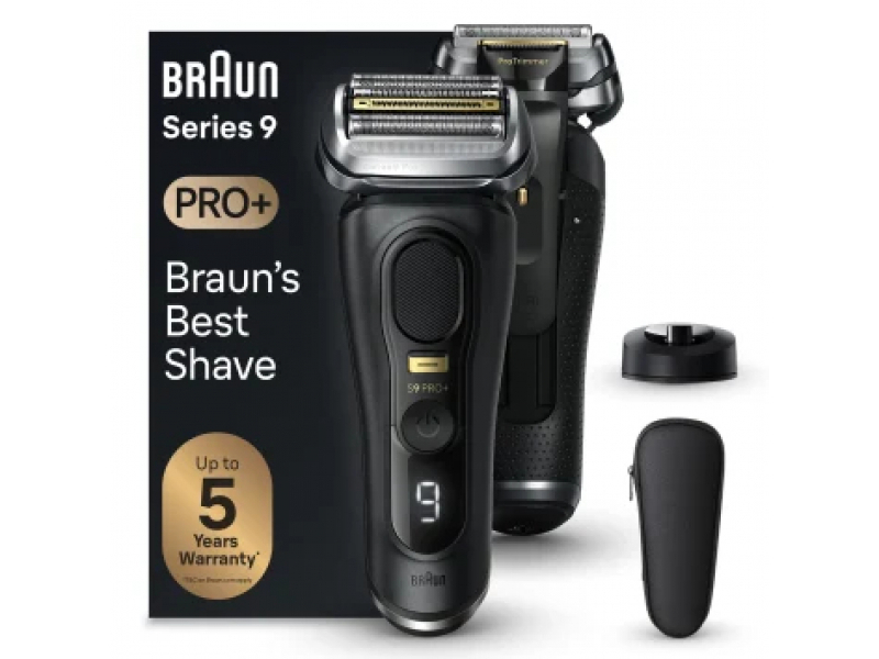 Braun Series 9 Pro 9510s Wet & Dry Rasoio Trimmer Nero