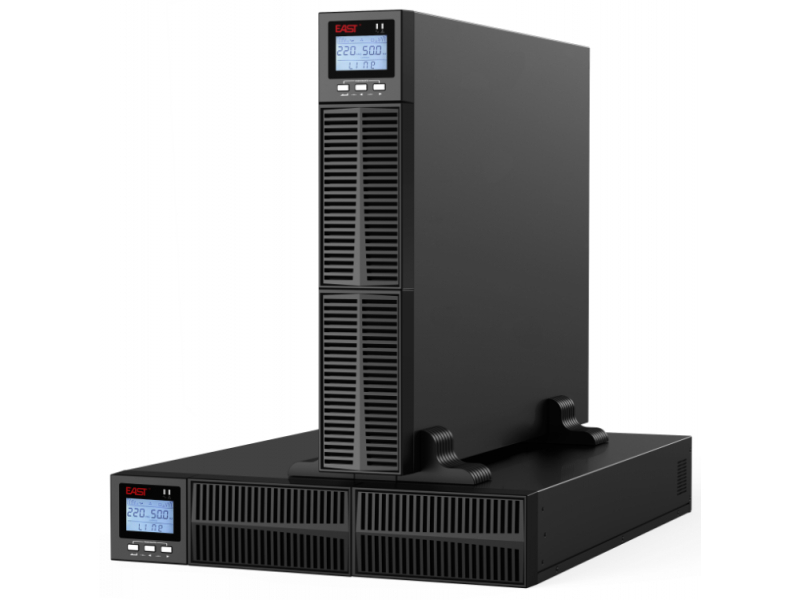 ENERGENIE UPS online da rack 2000VA LCD 8 prese IEC, EG-UPSO-RACK-2000