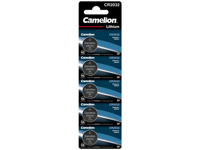 Batteria Camelion CR2032 Litio (5 pz.)