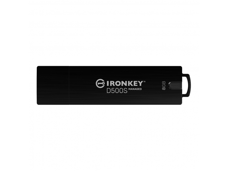 Kingston Technology IronKey 8GB Managed D500SM FIPS 140-3 Lvl 3 [in fase di approvazione] AES-256 (KTC Ironkey 8GB D500SM USB)