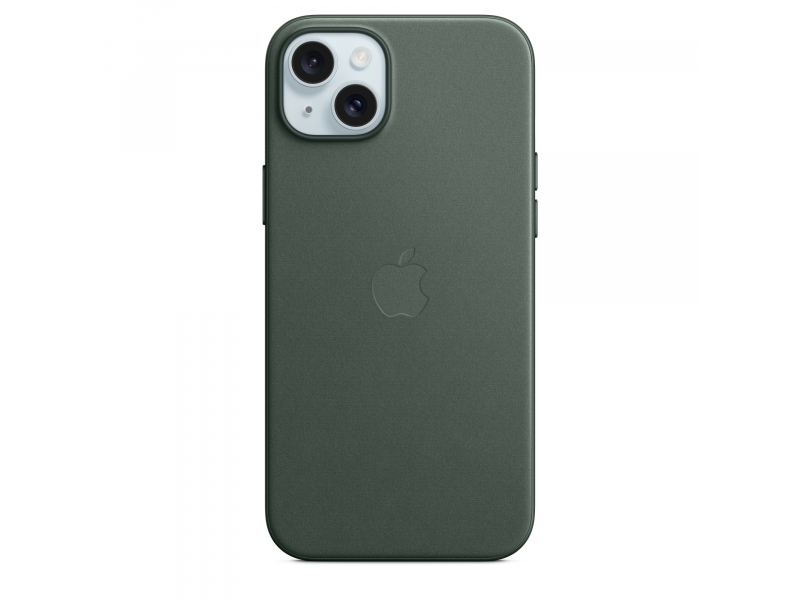 Apple Custodia MagSafe in tessuto Finewoven per iPhone 15 Plus - Sempreverde (Apple - Back cover for mobile phone - MagSafe com