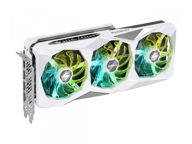 Asrock Radeon RX 7800 XT Steel Legend OC AMD 16 GB GDDR6 (Asrock RX7800 XT Steel Legend 16GB OC, PCIe4, 16GB DDR6, HDMI, 3 DP,