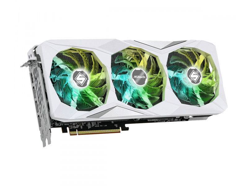 Asrock Radeon RX 7800 XT Steel Legend OC AMD 16 GB GDDR6 (Asrock RX7800 XT Steel Legend 16GB OC, PCIe4, 16GB DDR6, HDMI, 3 DP,