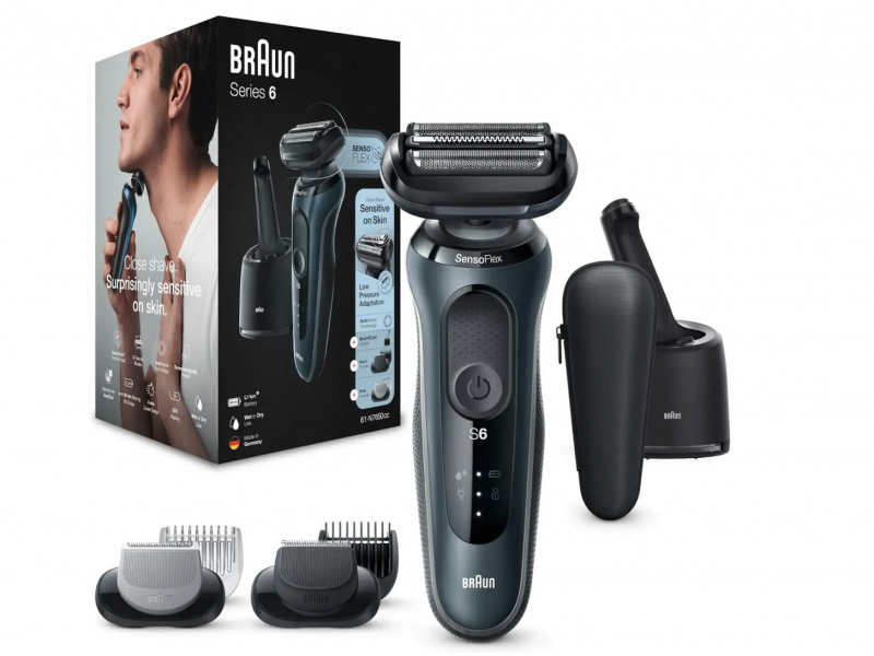 Rasoio Braun Series 6 Grigio N7650CC