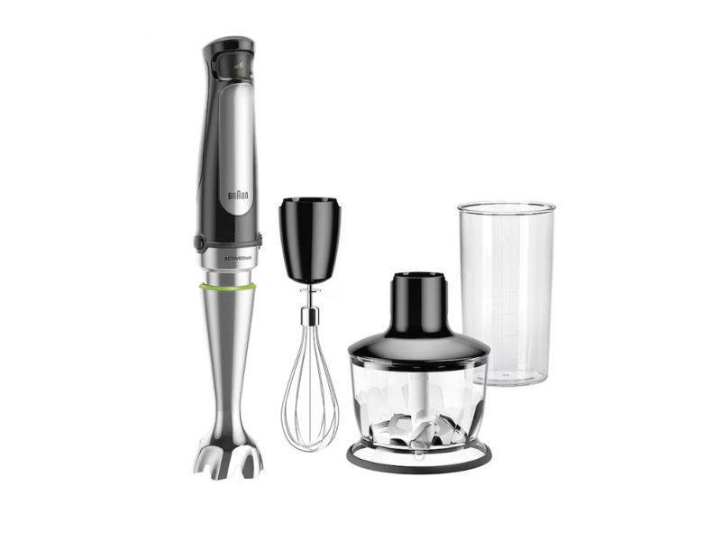 Braun MultiQuick MQ 7035X frullatore a immersione nero/acciaio inox MQ 7035