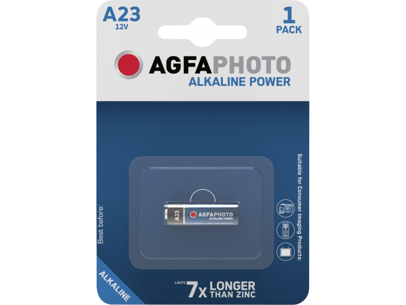 AGFAPHOTO Batteria alcalina MN21 V23GA A23 (confezione da 1)