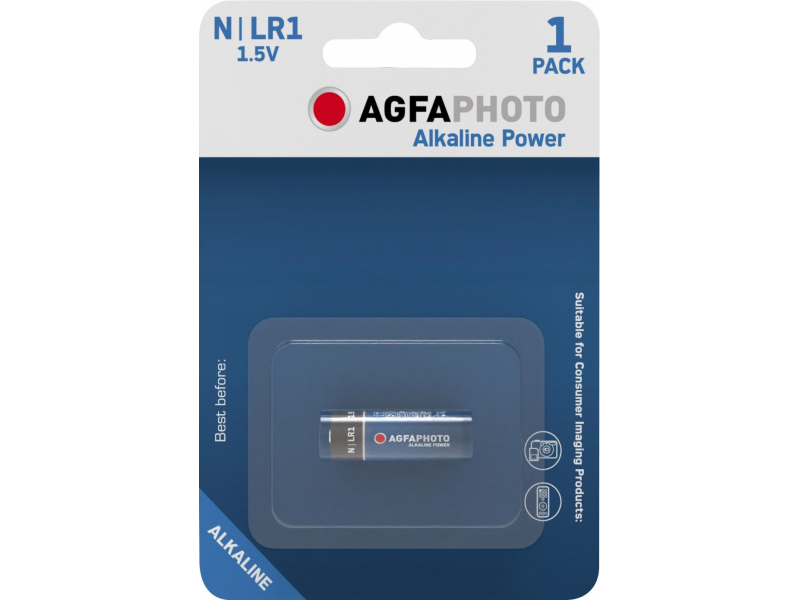 AGFAPHOTO Batteria alcalina LR1 N (confezione da 1)