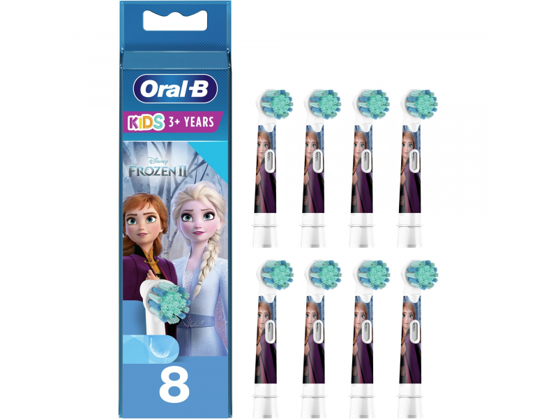 Oral-B Kids 81748472 testina per spazzolino 8 pz Multicolore