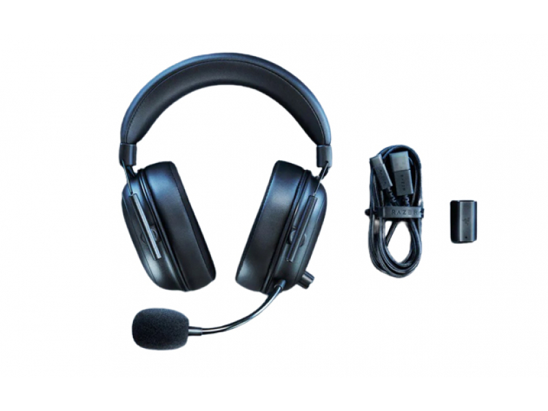 Razer BLACKSHARK V2 HYPERSPEED Auricolare Con cavo e senza cavo A Padiglione Giocare USB tipo A Bluetooth Nero (Razer Headset B