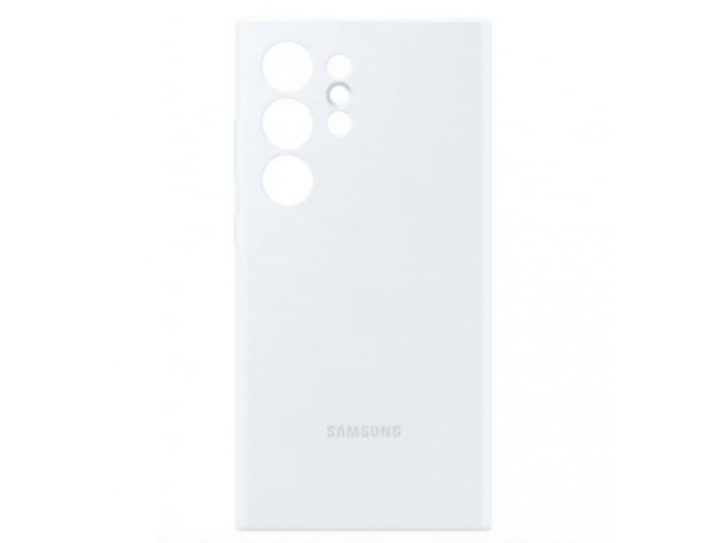 Samsung Galaxy S24 Ultra Silicone Cover (Eureka-Silicone CaseWhite)