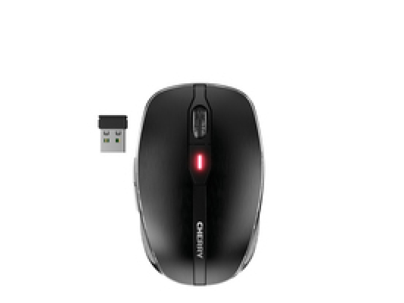 CHERRY MW 8C ADVANCED mouse Ambidestro RF senza fili Bluetooth Ottico 3000 DPI (WIRELESS RF/BLUETOOTH MOUSE BLK)