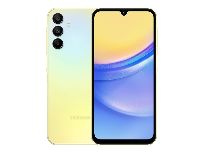 Samsung Galaxy SM-A156B 165 cm 6.5 Dual SIM ibrida Android 14 5G USB tipo-C 4 GB 128 GB 5000 mAh Giallo (Galaxy A15 5G 128GB Ye
