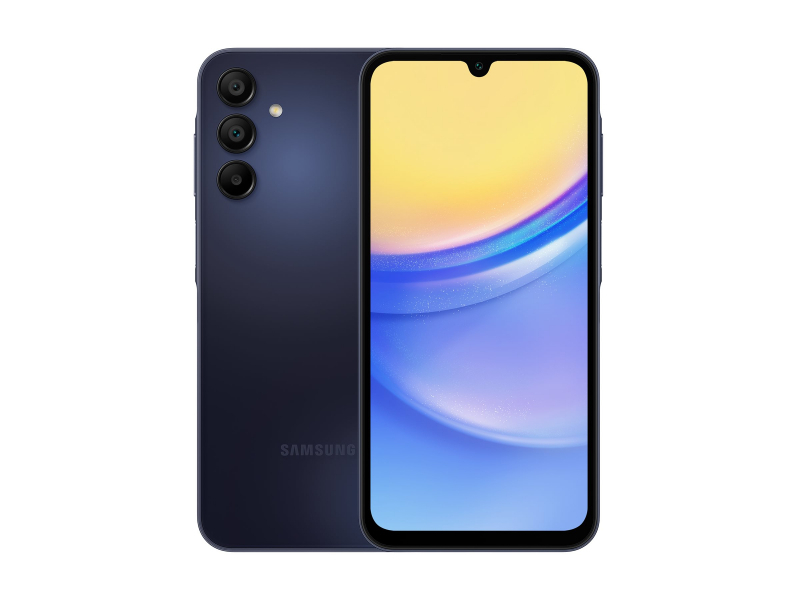 Samsung Galaxy SM-A156B 165 cm 6.5 Dual SIM ibrida Android 14 5G USB tipo-C 4 GB 128 GB 5000 mAh Nero Blu (Samsung Galaxy SM-A1