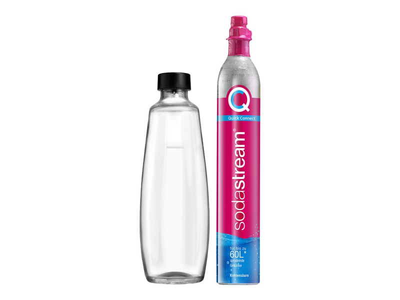 Kit accessori SodaStream Bombola di riserva DUO 60L QC1 bottiglia di vetro