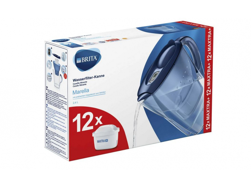 â€¢ Farbe: blau â€¢ FassungsvermÃ¶gen gefiltertes Wasser: 1.4l â€¢ FassungsvermÃ¶gen gesamt: 2.4l â€¢ Ausst