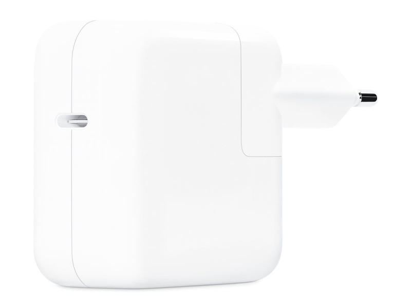 Apple MW2G3ZM/A Caricabatterie per dispositivi mobili Universale Bianco AC Interno (30W USB-C POWER ADAPTER - .)