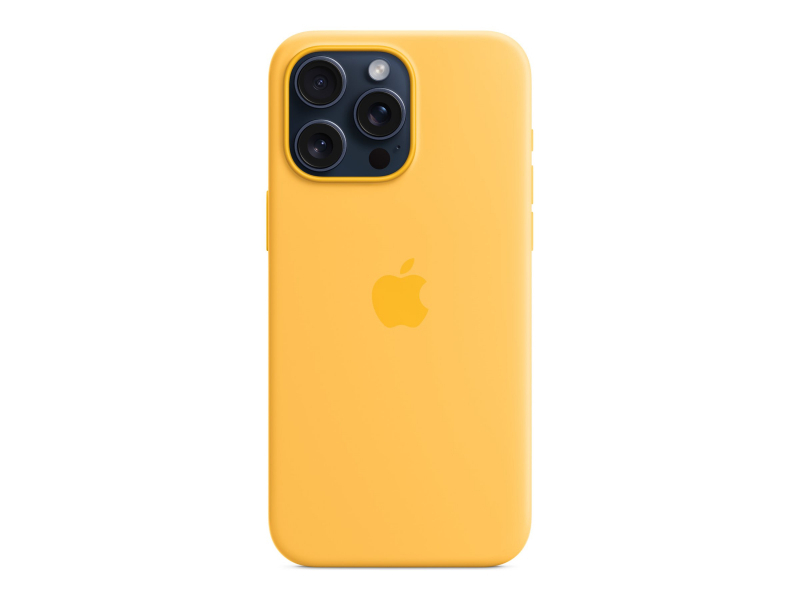 iPhone 15 Pro Max Silicone Case with MagSafe - Sunshine
