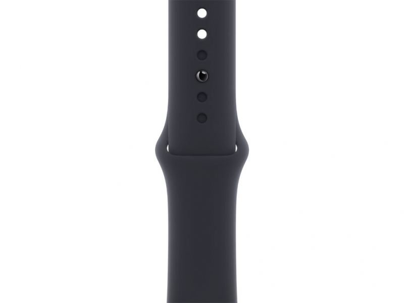 Apple MT3F3ZM/A accessorio indossabile intelligente Band Nero Fluoroelastomero (-APPLE WATCH 45 MIDNIGHT SB M/L)