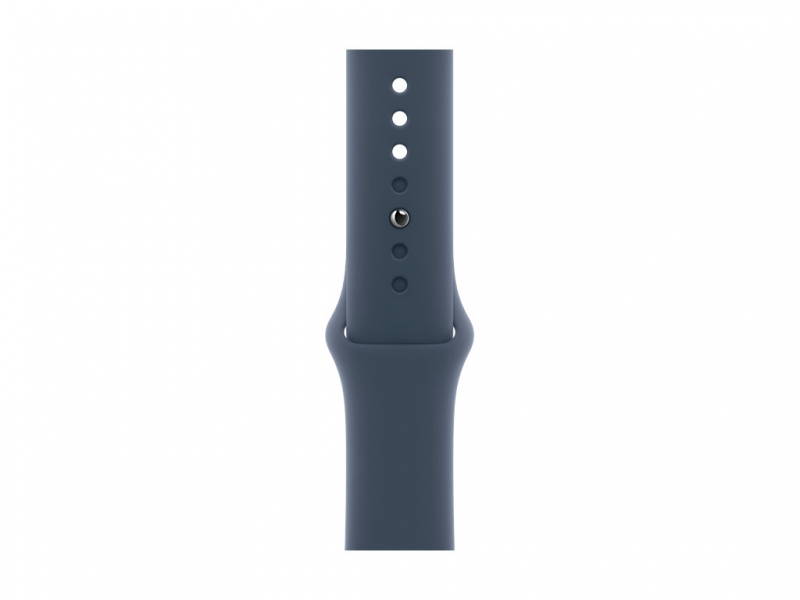 Apple MT3Q3ZM/A accessorio indossabile intelligente Band Blu marino Fluoroelastomero (-APPLE WATCH 45 STORM BLUE SB S/M)