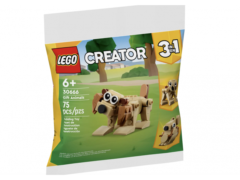 Set regalo animali 3 in 1 LEGO Creator (30666)