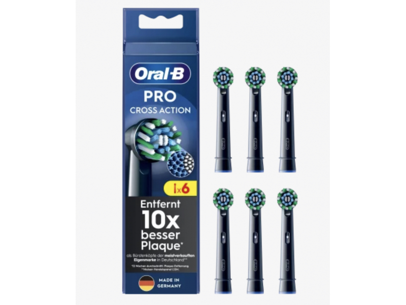 Ã¢â‚¬Â¢ Passend fÃƒÂ¼r Oral-B ElektrozahnbÃƒÂ¼rsten mit rundem BÃƒÂ¼rstenkopf Ã¢â‚¬Â¢ 6er Set