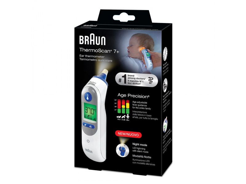 Braun Thermometer ThermoScan 7+