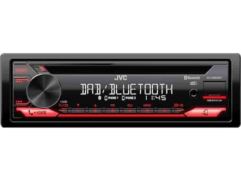 Autoradio CD JVC DAB+ KD-DB622BT