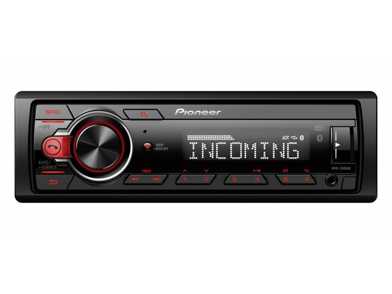 Autoradio Pioneer MVH-330DAB nera