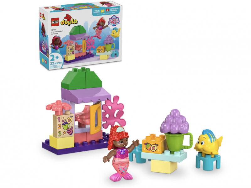 LEGO DUPLO Disney Il Chiosco del CaffÃ¨ di Ariel e Fabius 10420