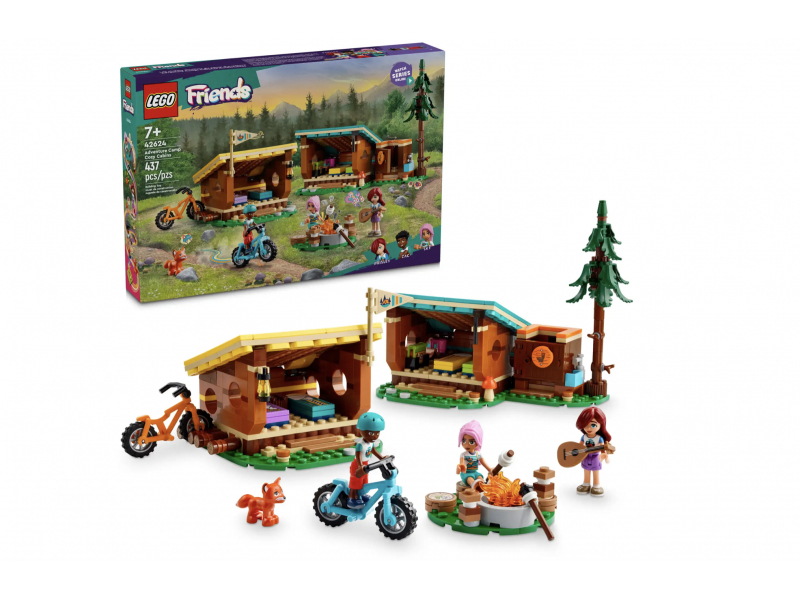 LEGO Friends - Accoglienti cabine nel campo delle avventure (42624)