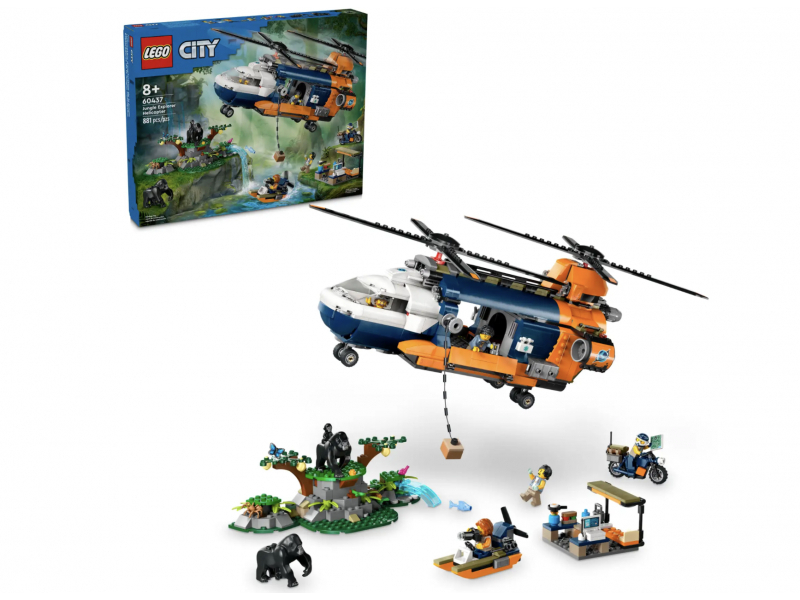 LEGO City - Elicottero Esploratore della Giungla (60437)