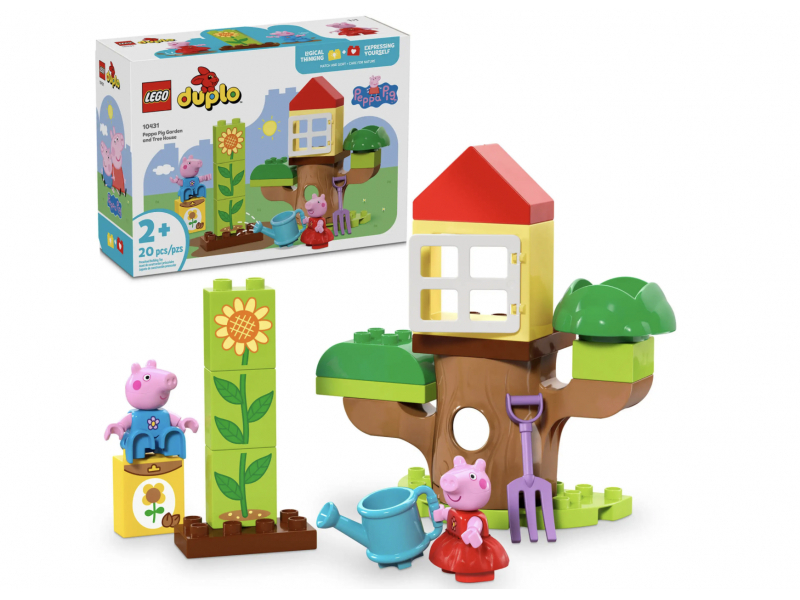 LEGO Duplo - Il giardino di Peppa con la casa sull'albero (10431)