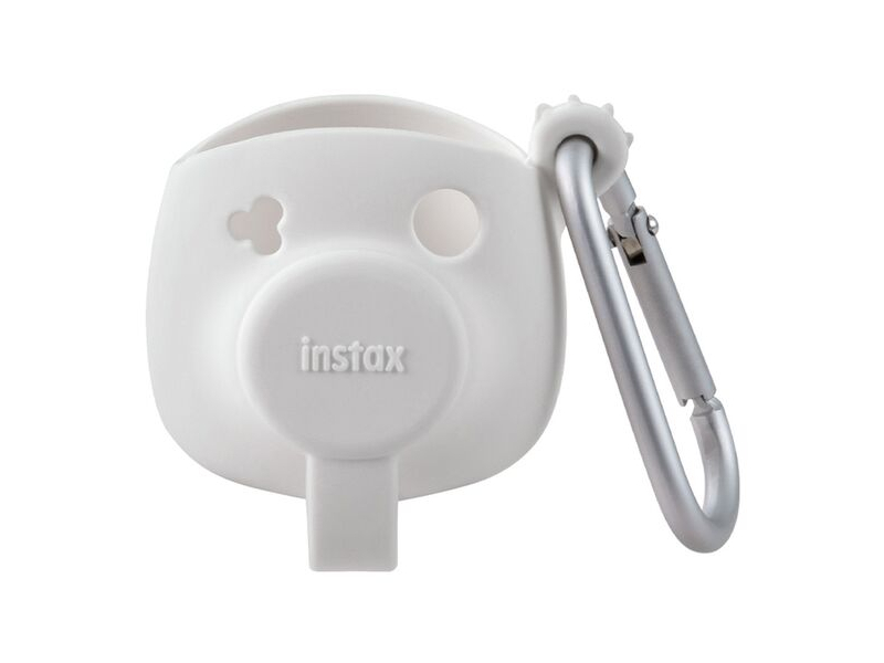 Custodia in silicone Fujifilm INSTAX PAL Design bianca