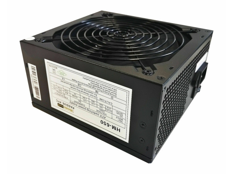 Alimentatore super silenzioso ATX 650 watt