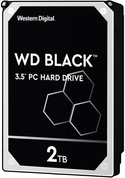 WD Black Nero Disco rigido interno 3.5 2TB SATA3