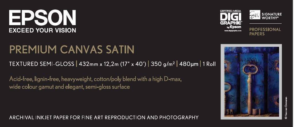Carta rot. 4318x1219 - Premium Canvas Satin (M1)