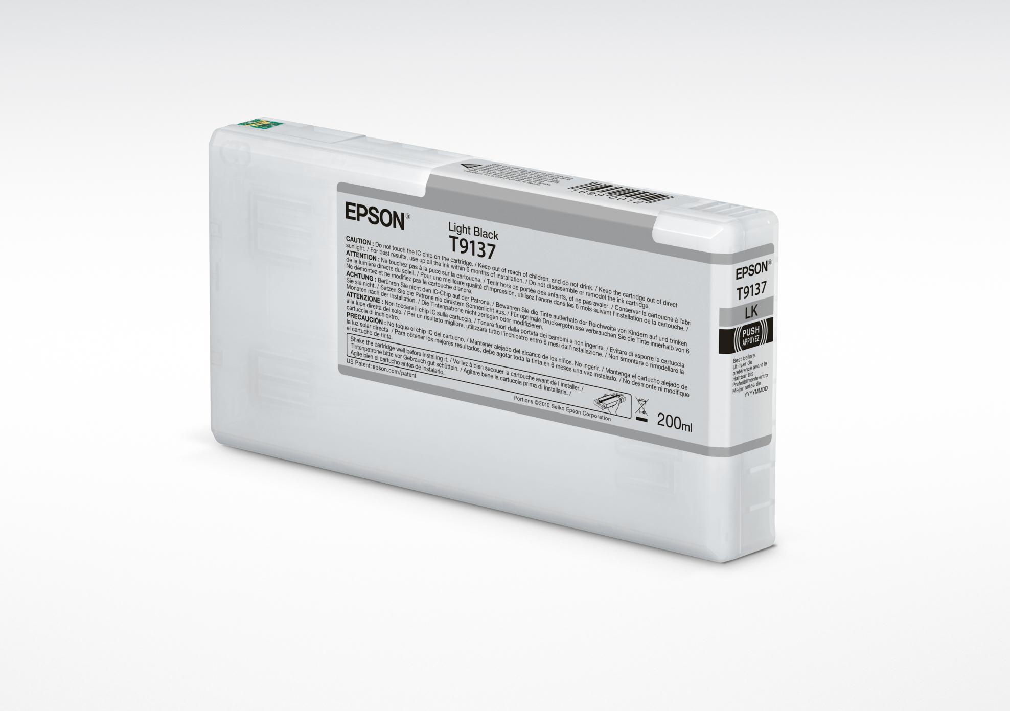 Epson T9137 Light Black Ink...
