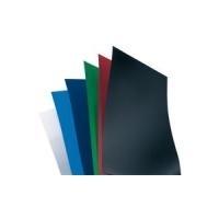 GBC Polyopaque - Coperchio di copertura realizzato in polipropilene - A4 (210 x 297 mm) - 300 micron - nero - 100 pezzi. - Per