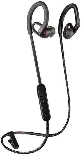 POLY BackBeat Fit 350 Auricolare Wireless A clip, In-ear Sport Bluetooth Nero, Grigio