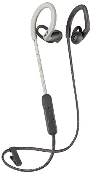 POLY BackBeat Fit 350 Auricolare Wireless A clip In-ear Sport Bluetooth Grigio Bianco