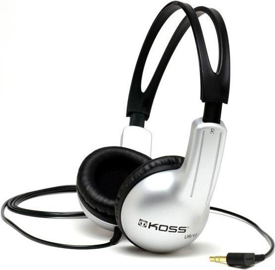 UR10 Headphones On-Ear - Wired Silver/Black