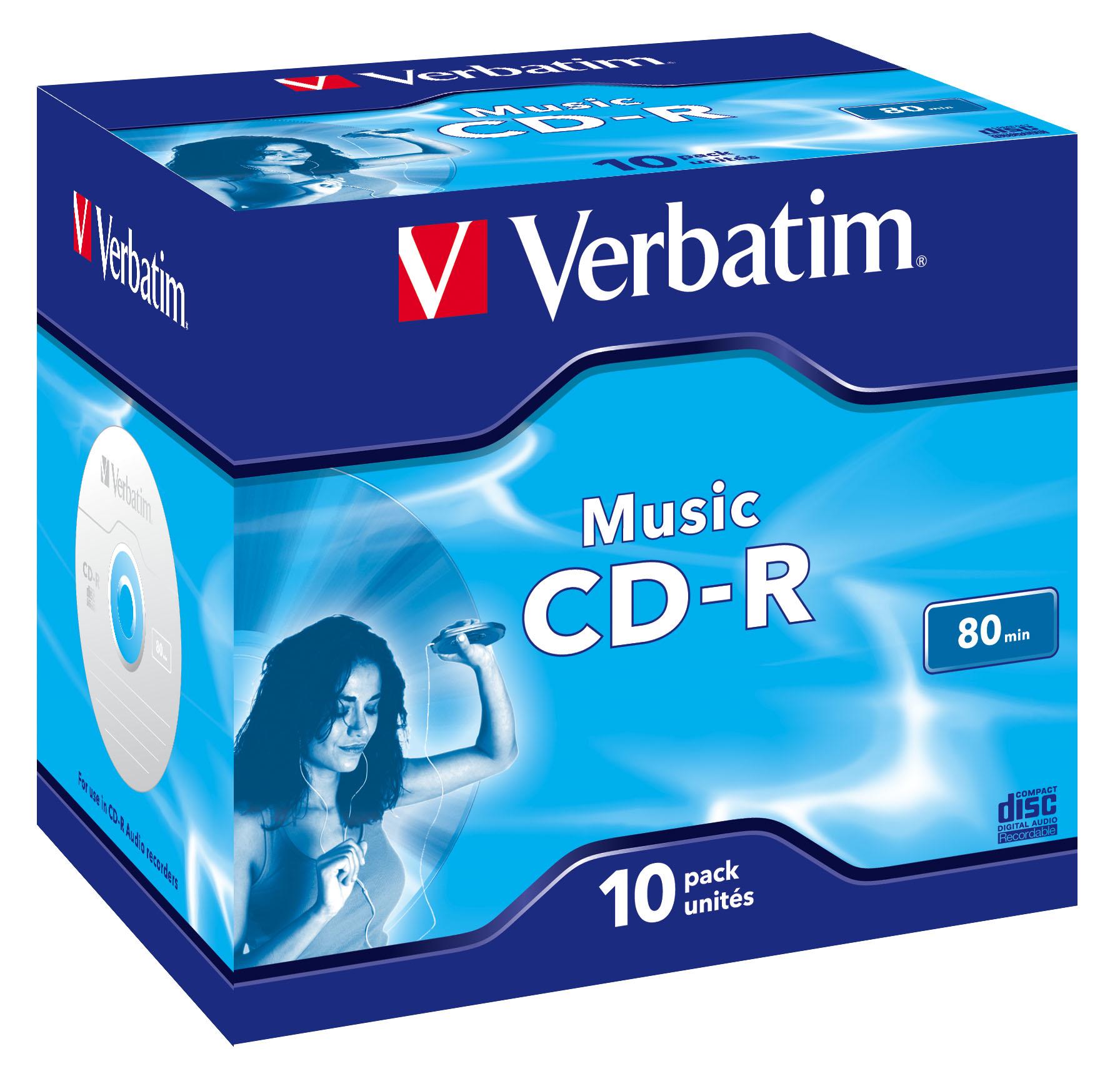43365 KIT 10 CD-R AUDIO 80'LIVE IT!