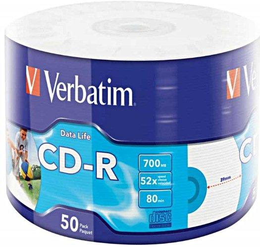 Verbatim 50x CD-R 700 MB 50...