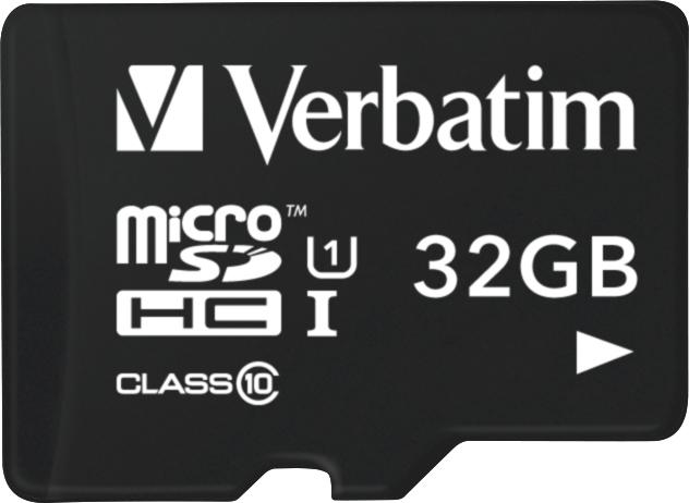 Verbatim microSDHC Tablet U1 con lettore USB 32 GB memoria flash (32GB Verbatim U1 MicroSDXC Class 10 Card USB Reader)